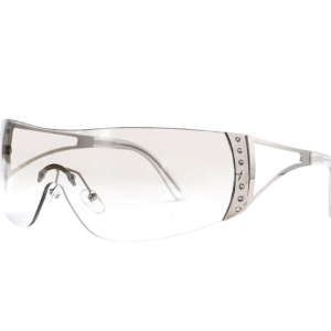 Tryst Wraparound Oversized Sunglasses