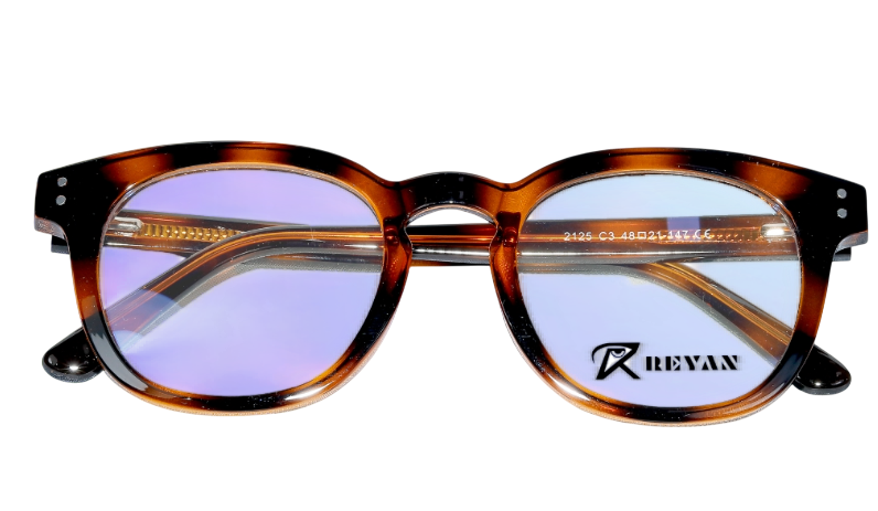 Reyan Tortoise Brown Blue Light Glasses