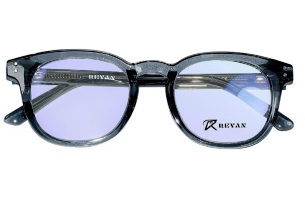 Reyan black & blue squre frame