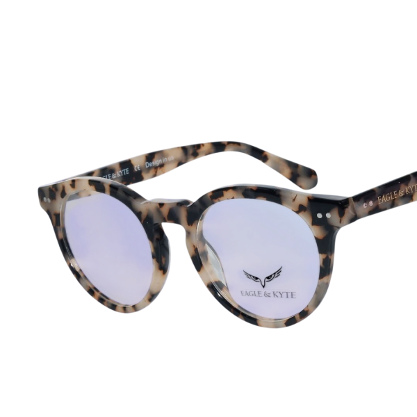 Eagle & Kyte Golden Brown Round Frame