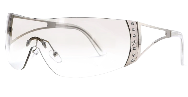 Tryst Wraparound Oversized Sunglasses