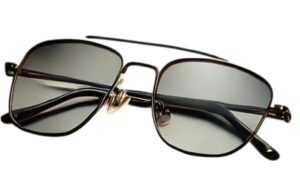 Twenty2 Gold Square Metal Glasses