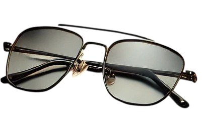 Twenty2 Gold Square Metal Glasses